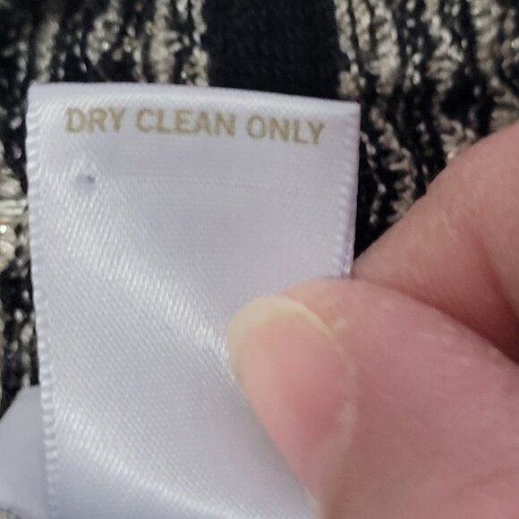 Cache Open Front Cardigan Womens Medium Black Animal Print Metallic Mobwife - Picture 4 of 4